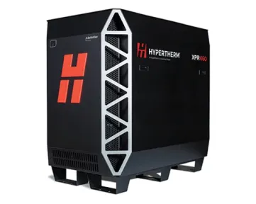 Hypertherm Plasma Power Supplies with Sensor THC Automatic Torch Height Controls Equipped with Hypertherm plasma power supplies and Sensor THC, the Raptor maintains optimal cutting heights for plasma torches, ensuring precise, high-quality cuts.